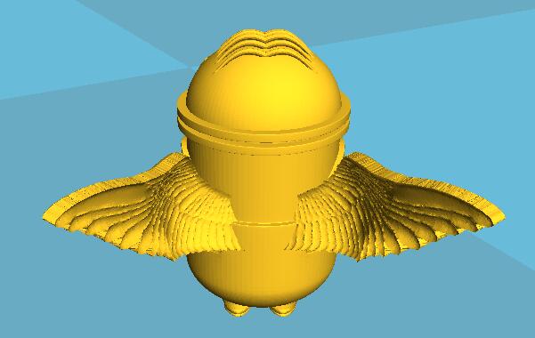 3D打印動(dòng)漫手辦之小黃人 3D打印動(dòng)漫手辦之小黃人