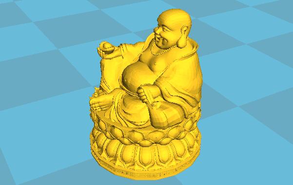 3D打印藝術(shù)品之彌勒佛 3D打印藝術(shù)品之彌勒佛
