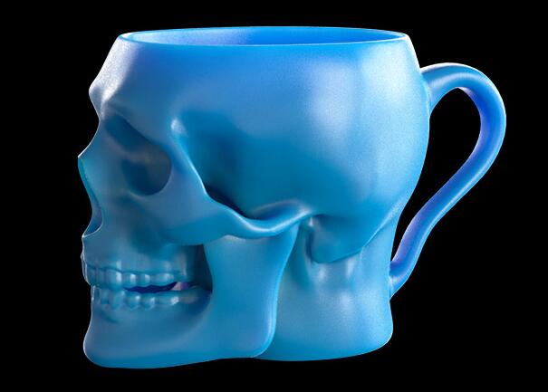 頭骨馬克杯模型 頭骨馬克杯模型